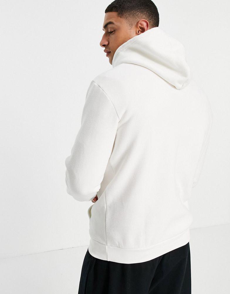 商品Adidas|adidas Originals essentials hoodie with small logo in white,价格¥405,第6张图片详细描述