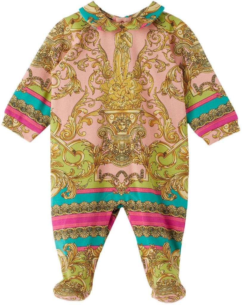 商品Versace|Baby Multicolor Barocco Goddess Swim Set,价格¥1005,第2张图片详细描述