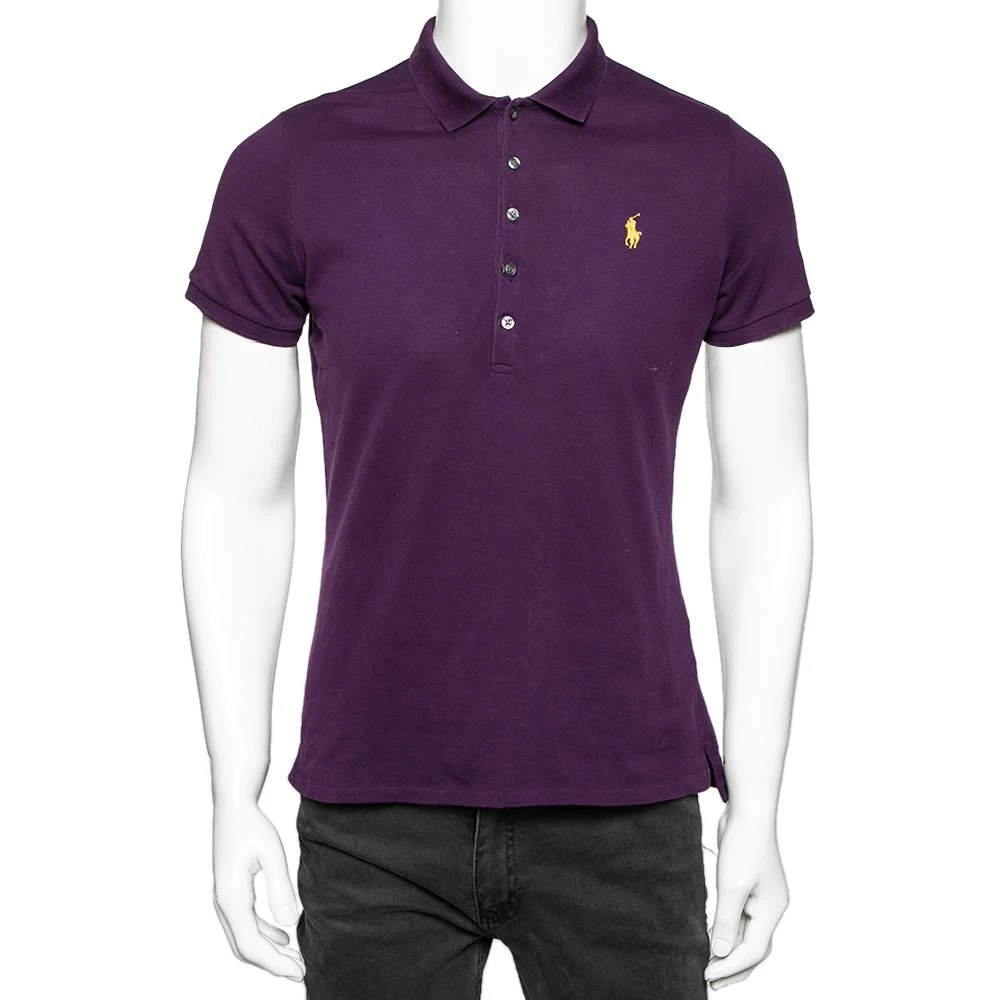 商品[二手商品] Ralph Lauren|Ralph Lauren Purple Cotton Polo Tshirt XL,价格¥805,第1张图片