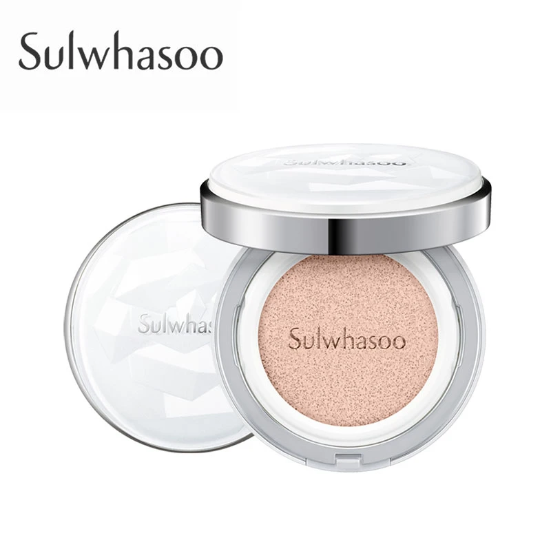 SULWHASOO/雪花秀滋晶雪肤美白精气垫粉底液14g*2  防晒遮瑕修容 商品