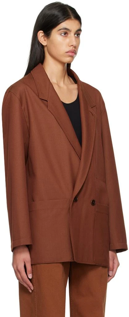 商品Lemaire|Brown Workwear Blazer,价格¥4795,第2张图片详细描述