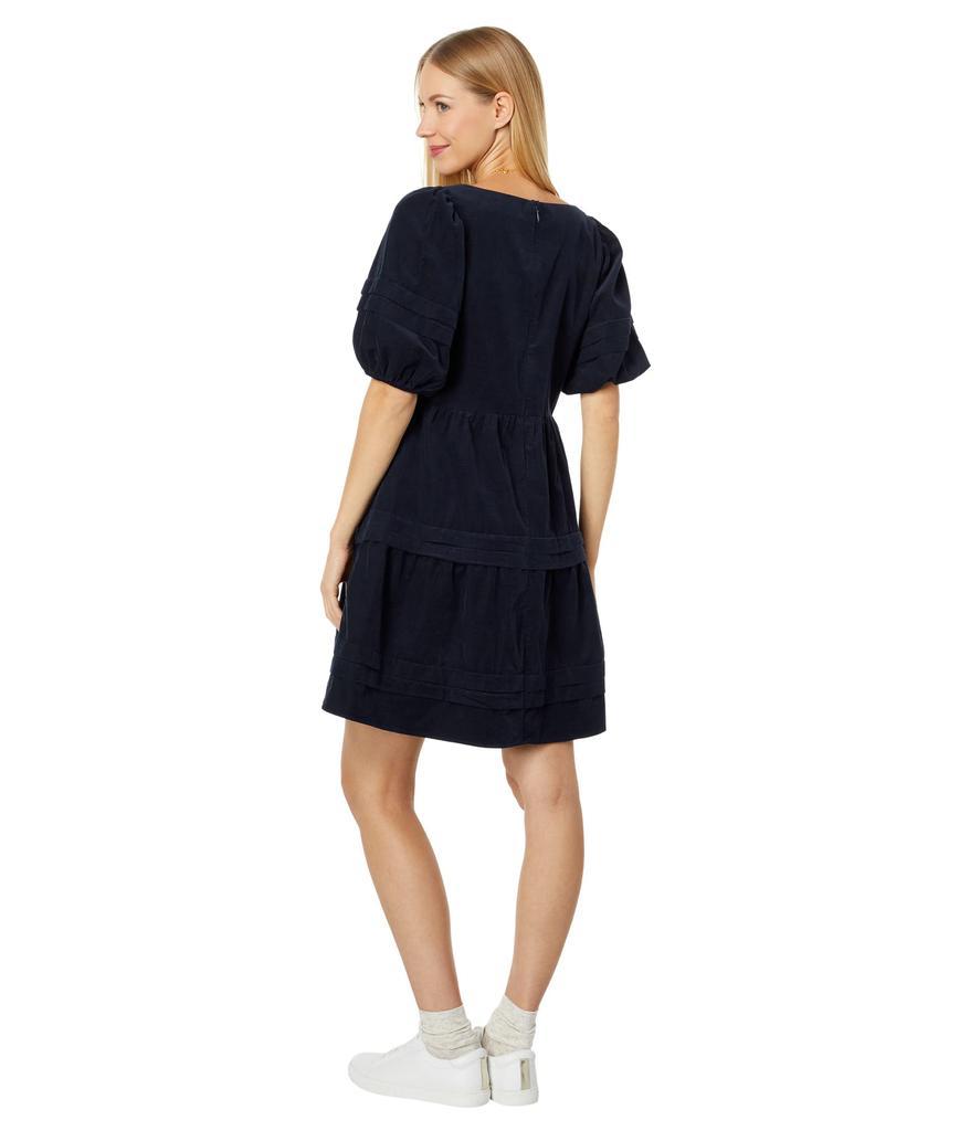 商品Madewell|Corduroy Tiered Mini Dress,价格¥894,第4张图片详细描述