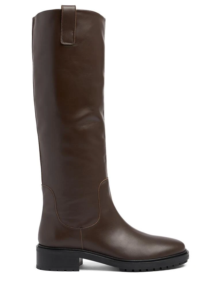 商品AEYDE|45mm Henry Leather Tall Boots,价格¥6637,第1张图片