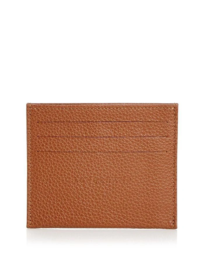 商品Longchamp|Le Foulonné Leather Card Case,价格¥524,第1张图片