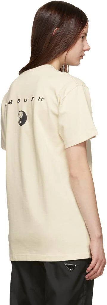 商品Ambush|Beige 'All Equal' Fitted T-Shirt,价格¥1014,第3张图片详细描述