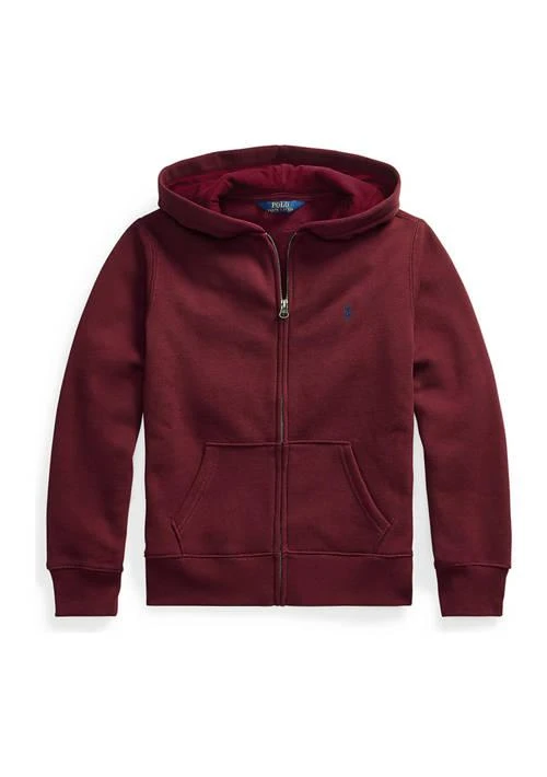 商品Ralph Lauren|Lauren Childrenswear Boys 8 20 Cotton Blend Fleece Hoodie,价格¥326,第1张图片