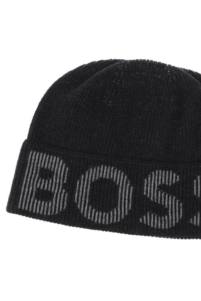 商品Hugo Boss|Boss lamico logo beanie,价格¥456,第3张图片详细描述
