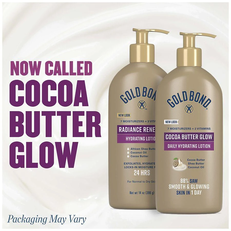 商品Gold Bond|Cocoa Butter Glow Daily Hydrating Lotion,价格¥102,第2张图片详细描述