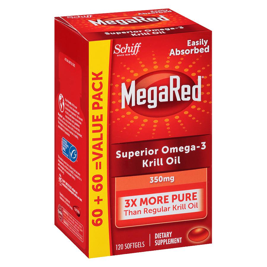 磷虾油欧米伽软胶囊 虾青素 350mg 120粒