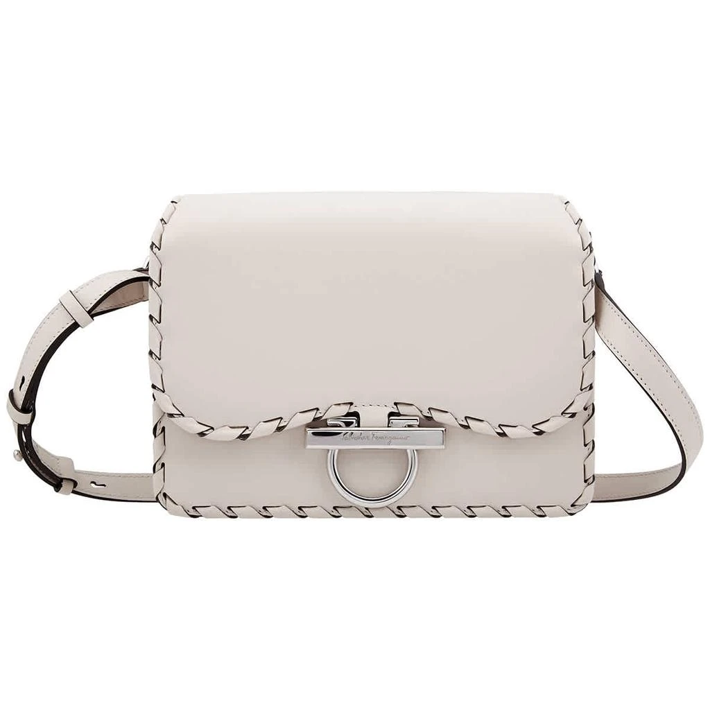 商品Salvatore Ferragamo|Salvatore Ferragamo Joanne Gancini Classic Flap Bag,价格¥7500,第2张图片详细描述