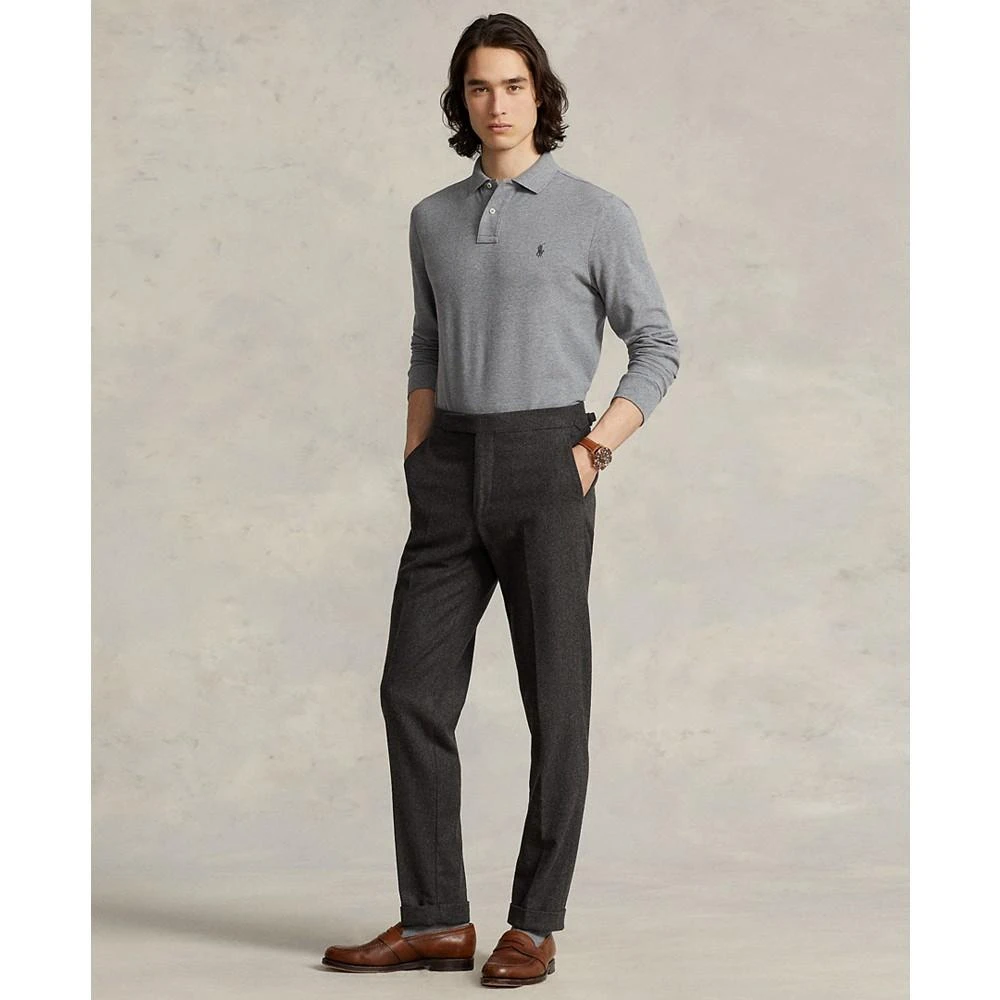 商品Ralph Lauren|Men's Classic-Fit Mesh Long-Sleeve Polo Shirt,价格¥621,第2张图片详细描述
