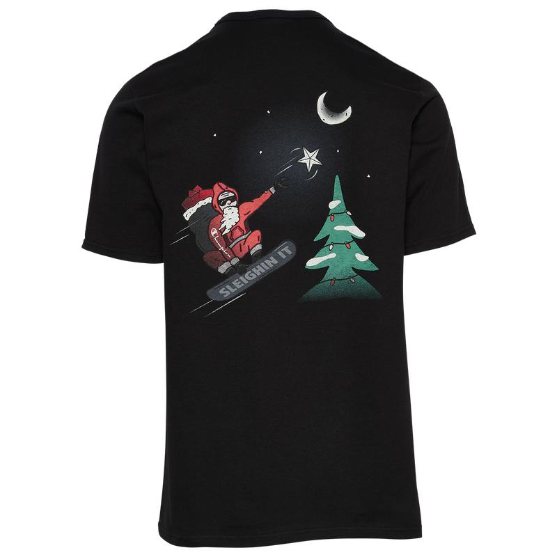 Champion Santa Snowboard T-Shirt - Men's商品第2张图片规格展示