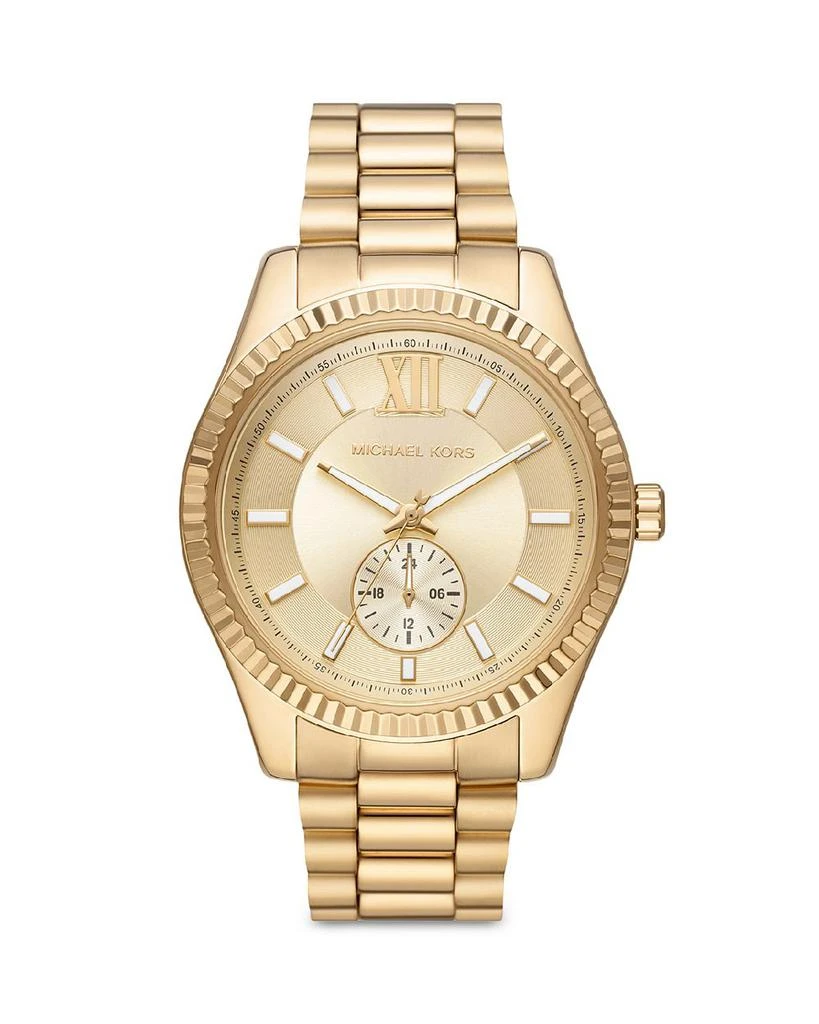 商品Michael Kors|Lexington Watch, 45mm,价格¥2064,第1张图片