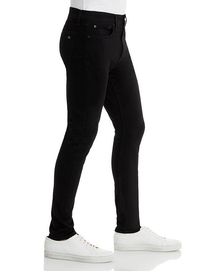 商品Rag & Bone|Fit 1 Aero Stretch Skinny Jeans in Black,价格¥1452,第5张图片详细描述