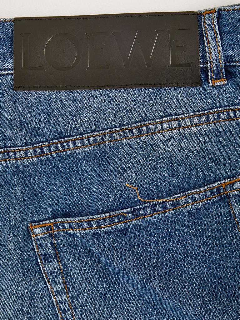 Light-blue denim jeans商品第5张图片规格展示