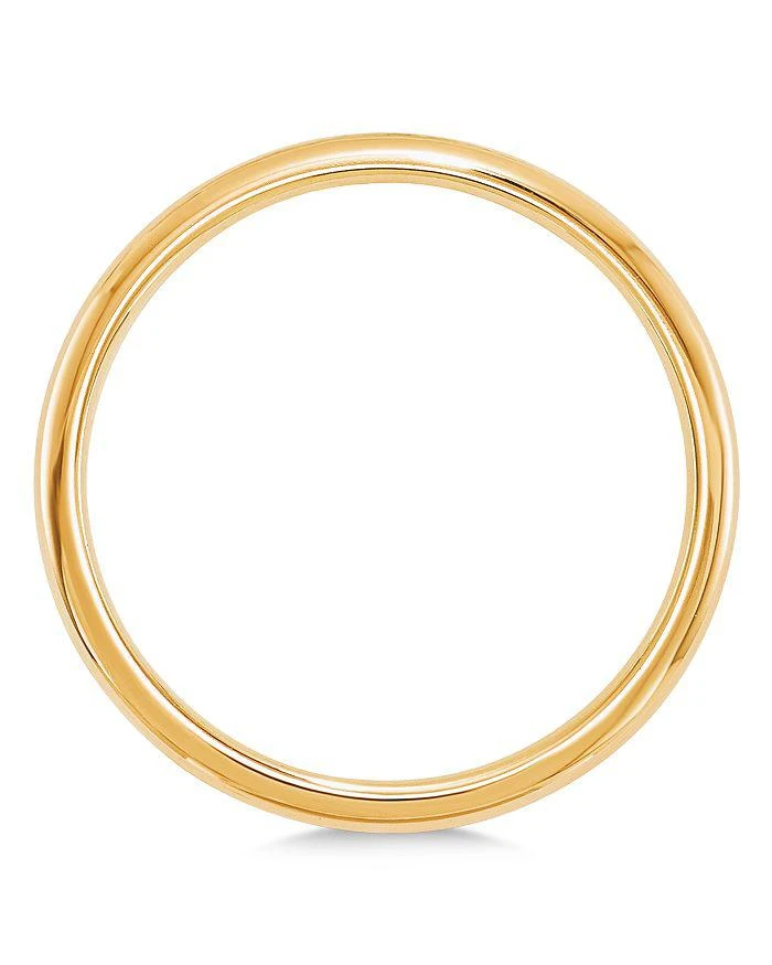 商品Bloomingdale's|Men's 2mm Comfort Fit Band Ring in 14K Yellow Gold,价格¥4292,第3张图片详细描述