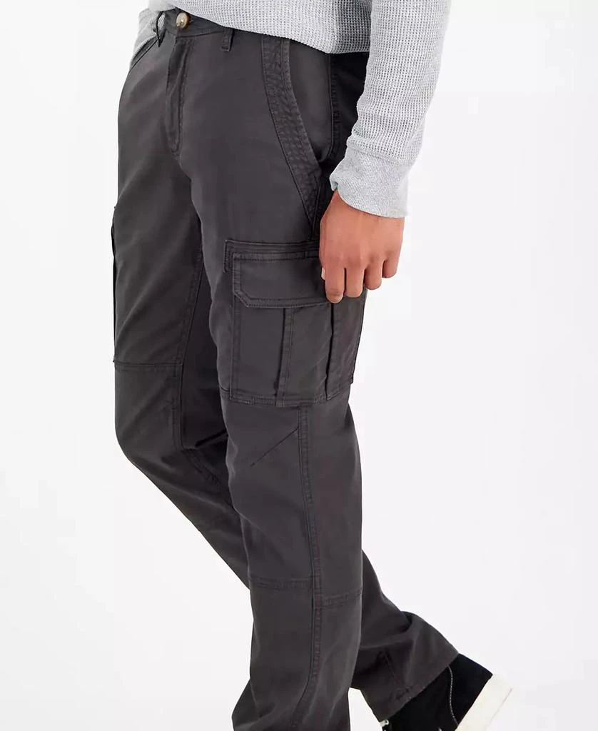 商品Sun + Stone|Men's Garment-dyed Straight-Fit Morrison Tapered Cargo Pants, Created for Macy's,价格¥207,第5张图片详细描述