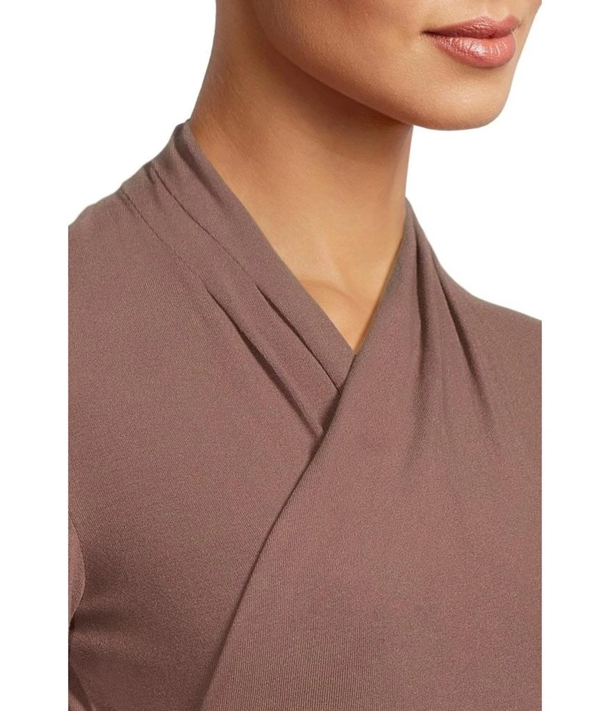 商品Vince|Long Sleeve Fixed Wrap Top,价格¥1811,第4张图片详细描述