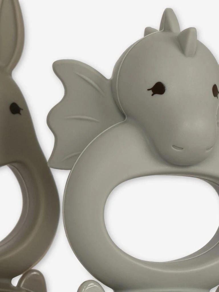 商品Konges Slojd|Konges Sløjd Baby Dragon And Bunny 2 Pack Fruit Feeding Pacifier in Multicolour (13.7cm),价格¥260,第4张图片详细描述