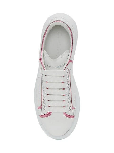 商品Alexander McQueen|Oversized Chrome Outline Sneakers,价格¥2013,第5张图片详细描述