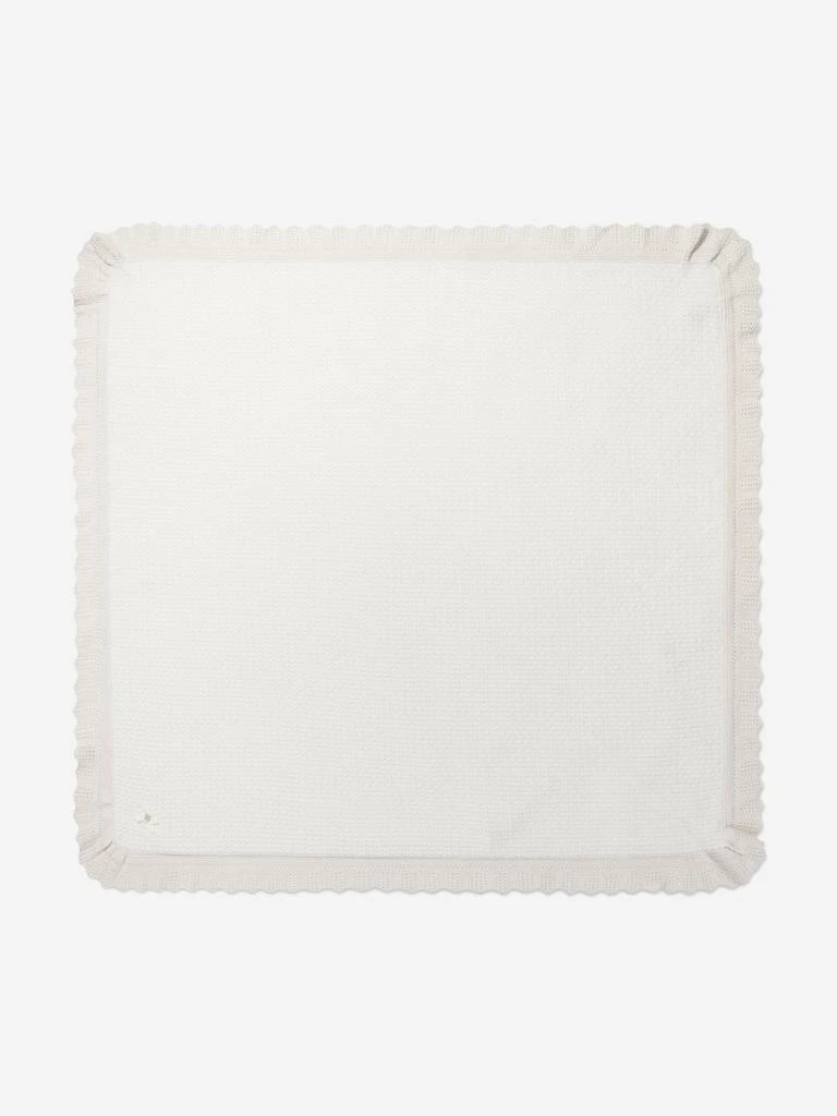 商品Paz Rodriguez|Paz Rodriguez Baby Knitted Shawl in Ivory,价格¥536,第2张图片详细描述