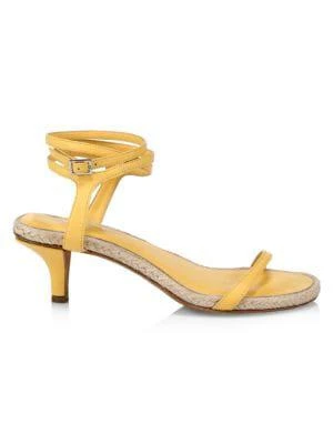 商品3.1 Phillip Lim|Women's Yasmine Ankle-Strap Leather Espadrille Sandals,价格¥430,第1张图片