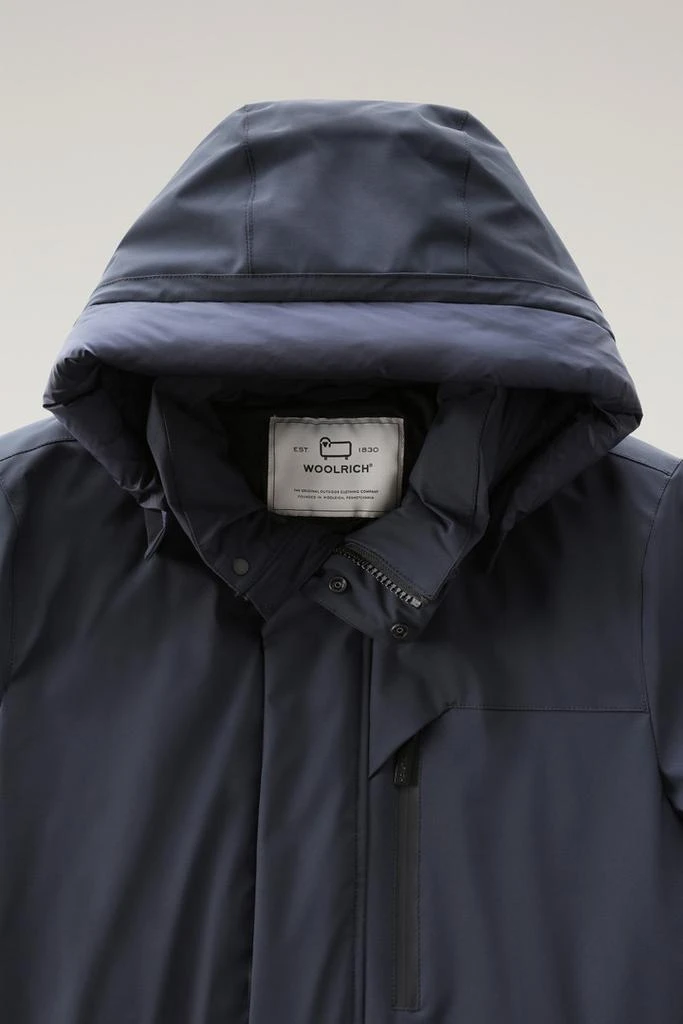 商品Woolrich|Mountain Stretch Parka - Men - Blue,价格¥4621,第2张图片详细描述