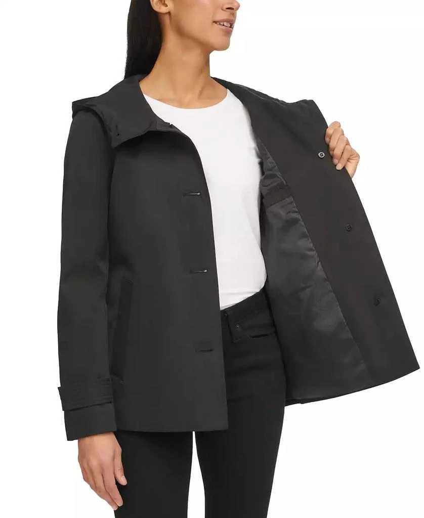 商品Calvin Klein|Women's Hooded Water-Resistant Jacket,价格¥1047,第5张图片详细描述