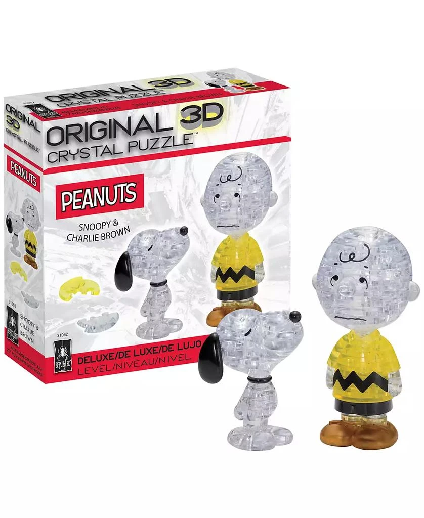 商品BePuzzled|3D Crystal Peanuts Snoopy Charlie Brown Puzzle Set, 77 Pieces,价格¥210,第2张图片详细描述