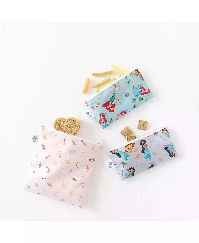 商品Bumkins|Baby Girls Disney Princess Snack Bag, Pack of 3,价格¥135,第4张图片详细描述