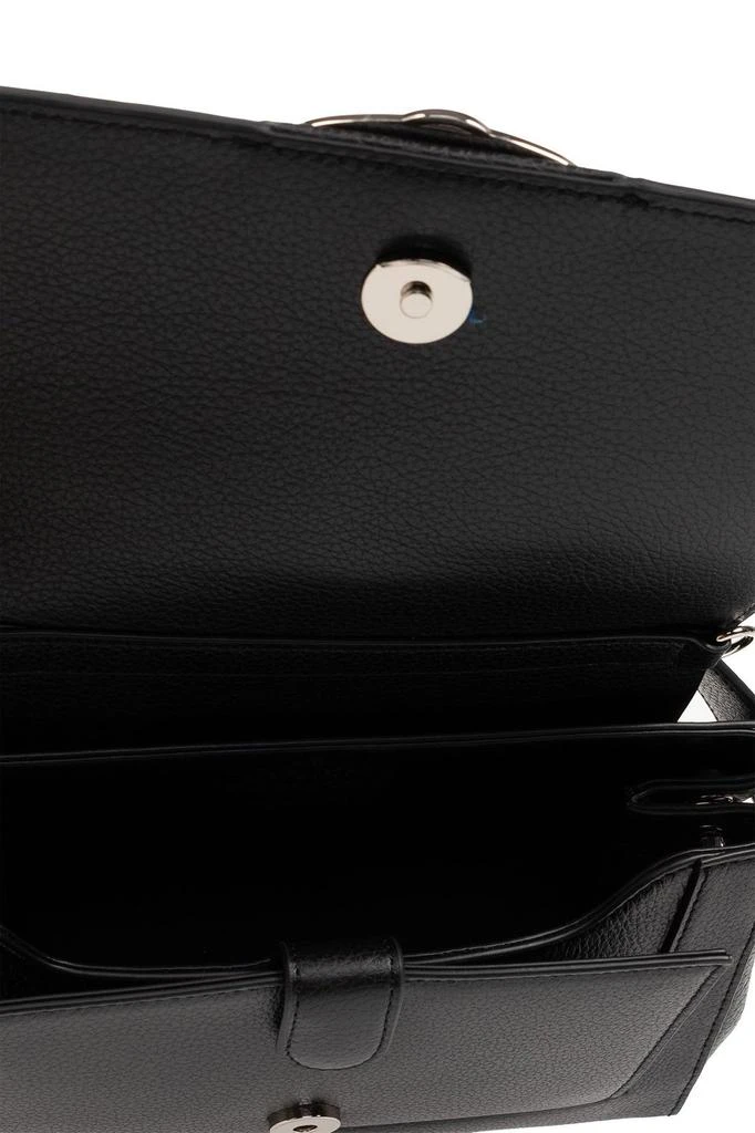 商品Vivienne Westwood|Vivienne Westwood Orb Plaque Foldover-Top Shoulder Bag,价格¥3162,第4张图片详细描述
