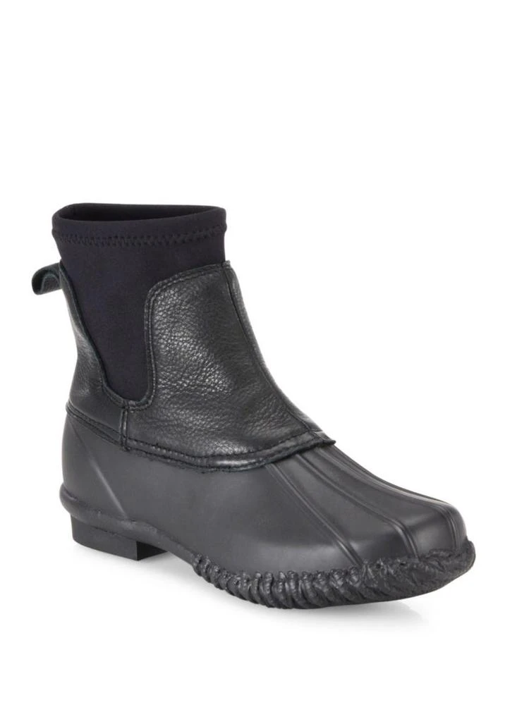 商品Loeffler Randall|Hartley Shearling-Lined Weather Booties,价格¥885,第1张图片