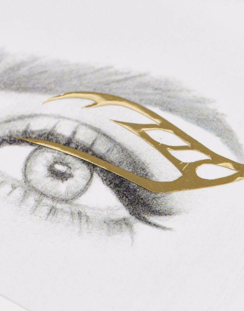 商品In Your Dreams|In Your Dreams Gold Theona Gold Eye Stickers,价格¥67,第4张图片详细描述