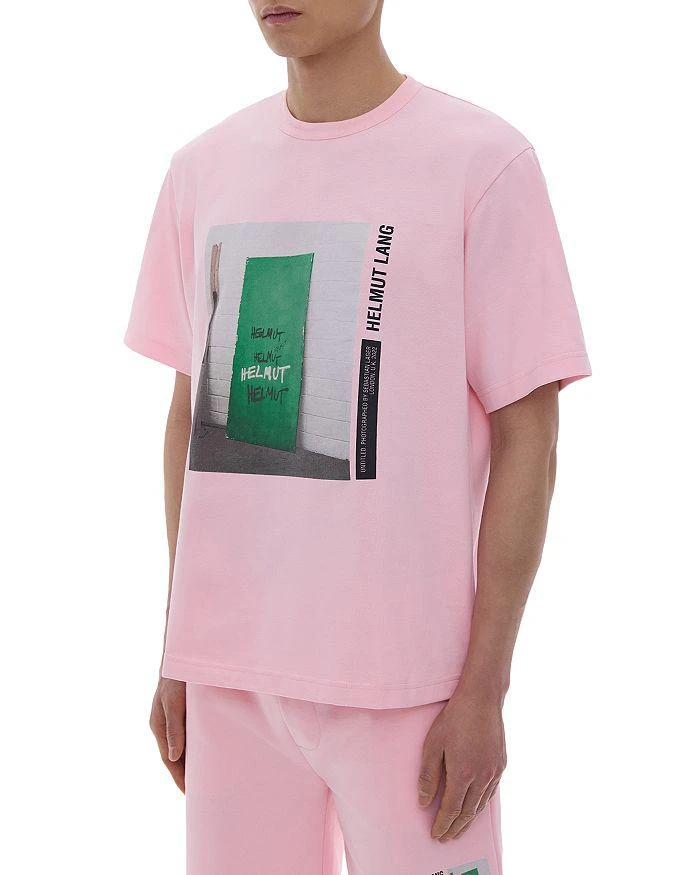 商品Helmut Lang|Oversized Short Sleeve Photo Graphic Tee,价格¥792,第3张图片详细描述