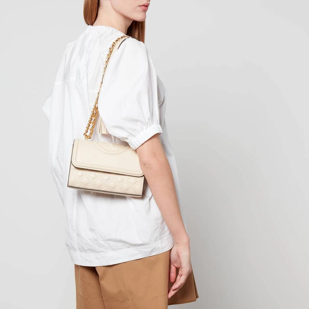 商品Tory Burch|Tory Burch Women's Fleming Small Shoulder Bag - New Cream,价格¥4602,第2张图片详细描述
