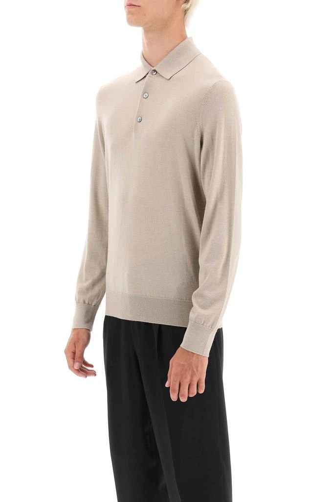 商品Zegna|Zegna cashseta polo sweater,价格¥4577,第4张图片详细描述