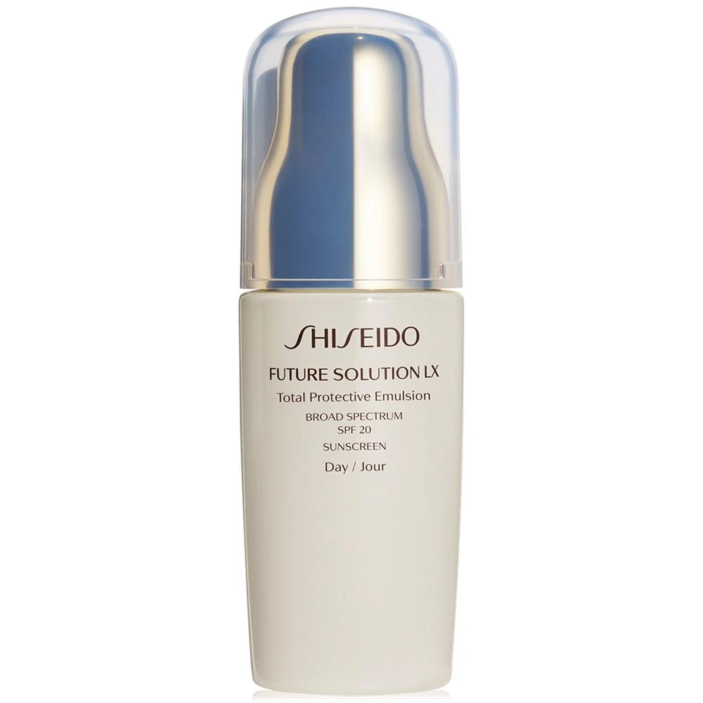 商品Shiseido|Future Solution LX Total Protective Emulsion Broad Spectrum SPF 20 Sunscreen, 2.5-oz.,价格¥2020,第1张图片