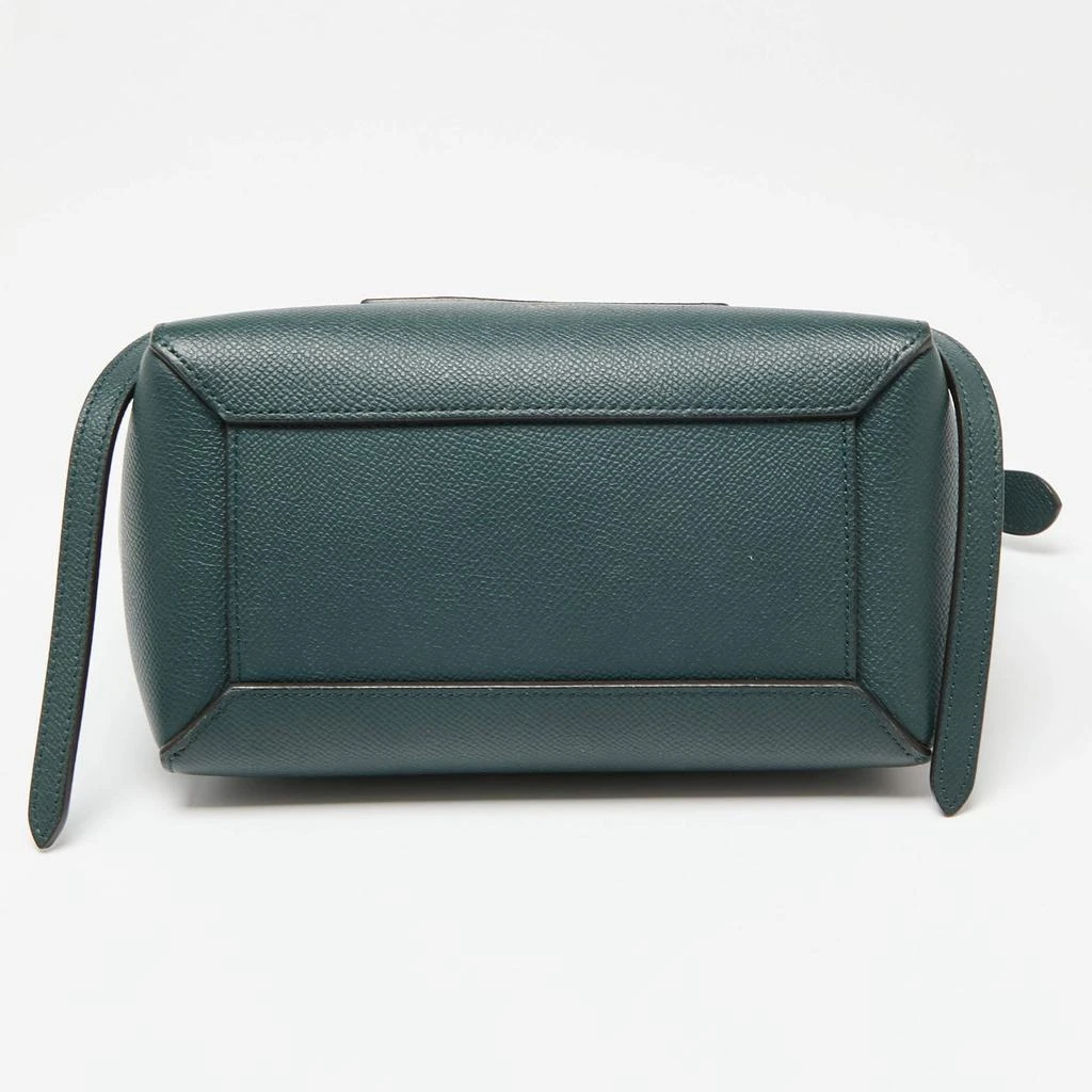 Celine Green Grained Leather Nano Belt Top Handle Bag 商品