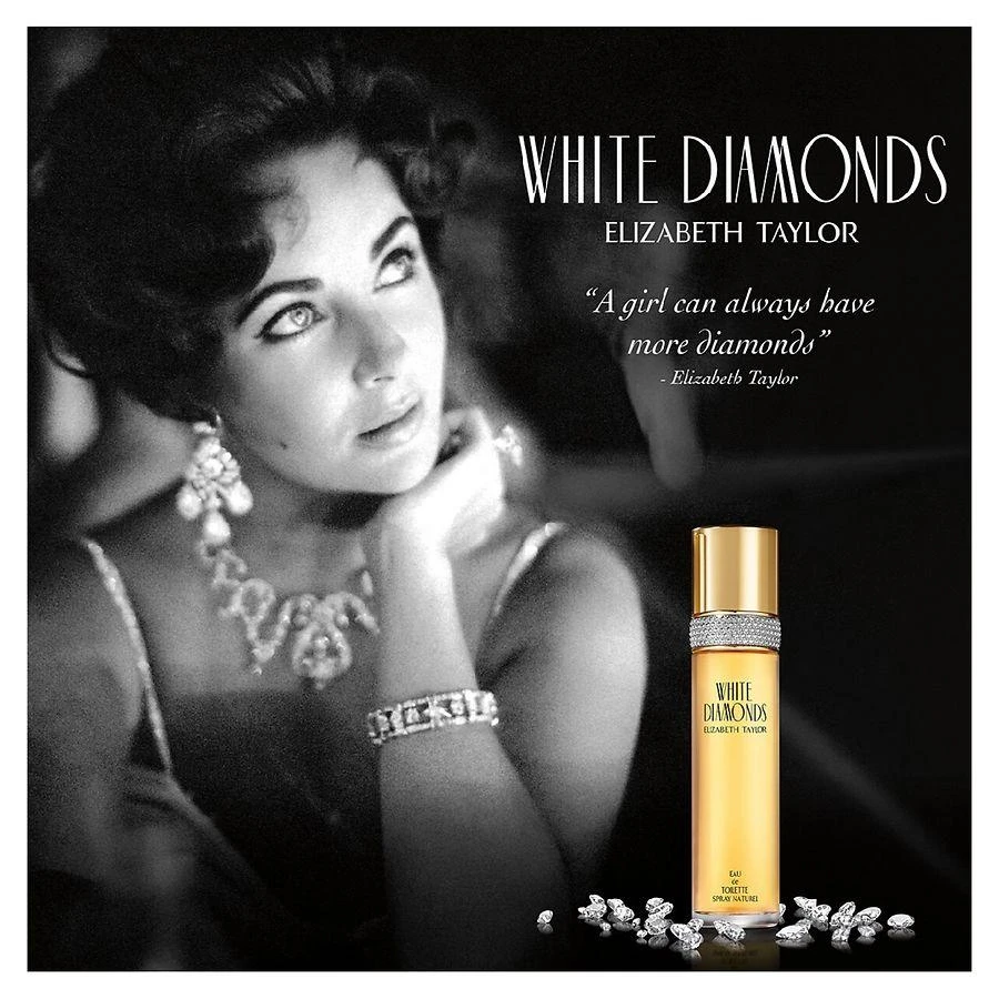 商品WHITE DIAMONDS|Eau de Toilette Spray Floral,价格¥347,第4张图片详细描述