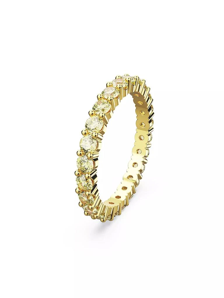商品Swarovski|Matrix Goldtone & Crystal Eternity Band,价格¥888,第2张图片详细描述