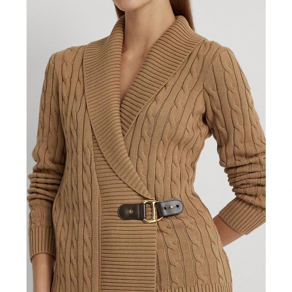 商品Ralph Lauren|Buckled Cotton Sweater,价格¥1130,第3张图片详细描述