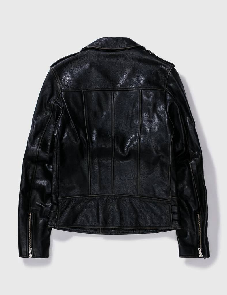 商品[二手商品] MAISON MARGIELA|MMM BIKER LEATHER JACKET,价格¥7083,第2张图片详细描述