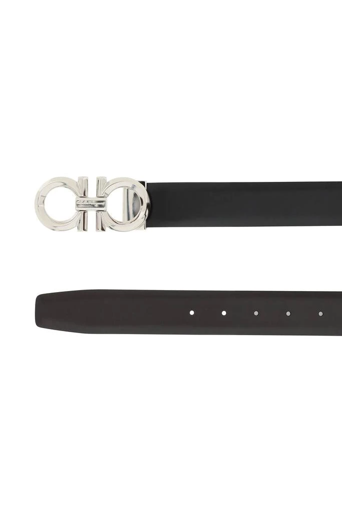 商品Salvatore Ferragamo|Salvatore Ferragamo Leather Gancini Reversible Belt,价格¥1821,第2张图片详细描述