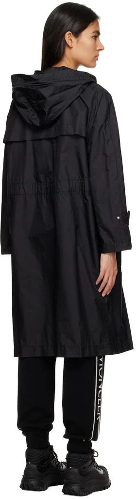 商品Moncler|黑色 Hiengu Rain 大衣,价格¥9433,第3张图片详细描述