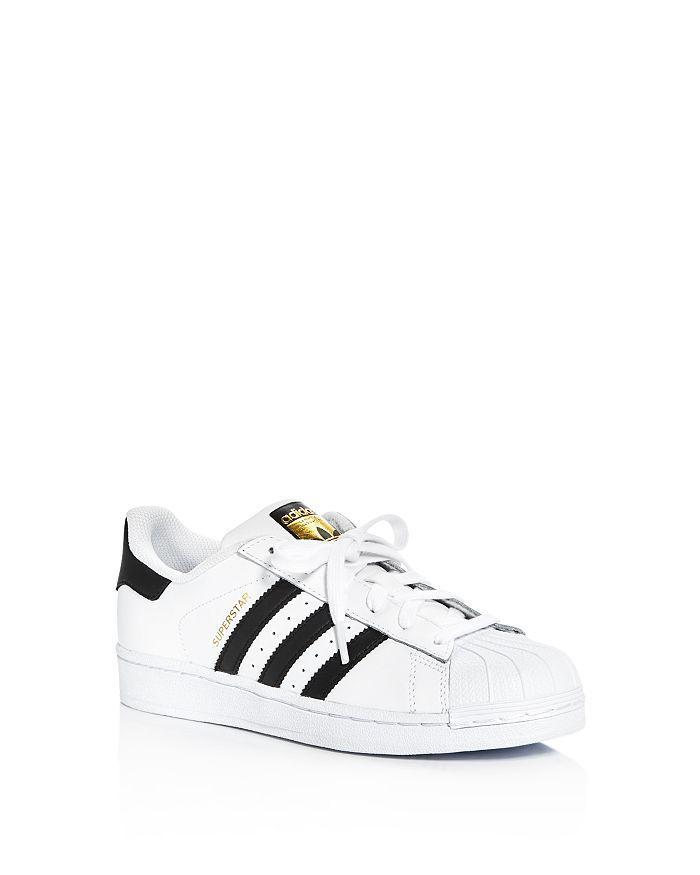 商品Adidas|阿迪达斯 Superstar Lace Up Sneakers - Big Kid,价格¥365,第3张图片详细描述