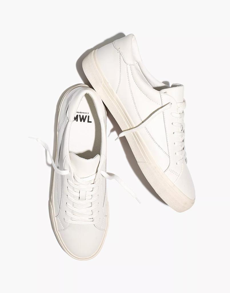 商品Madewell|Sidewalk Low-Top Sneakers in Leather,价格¥644-¥717,第6张图片详细描述