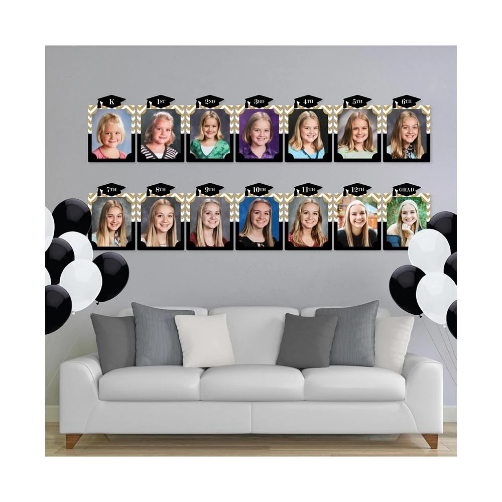 商品Big Dot of Happiness|Tassel Worth The Hassle - Gold - 8 x 10 inches K-12 School Photo Holder - DIY Graduation Party Decor - Picturific Display,价格¥224,第3张图片详细描述