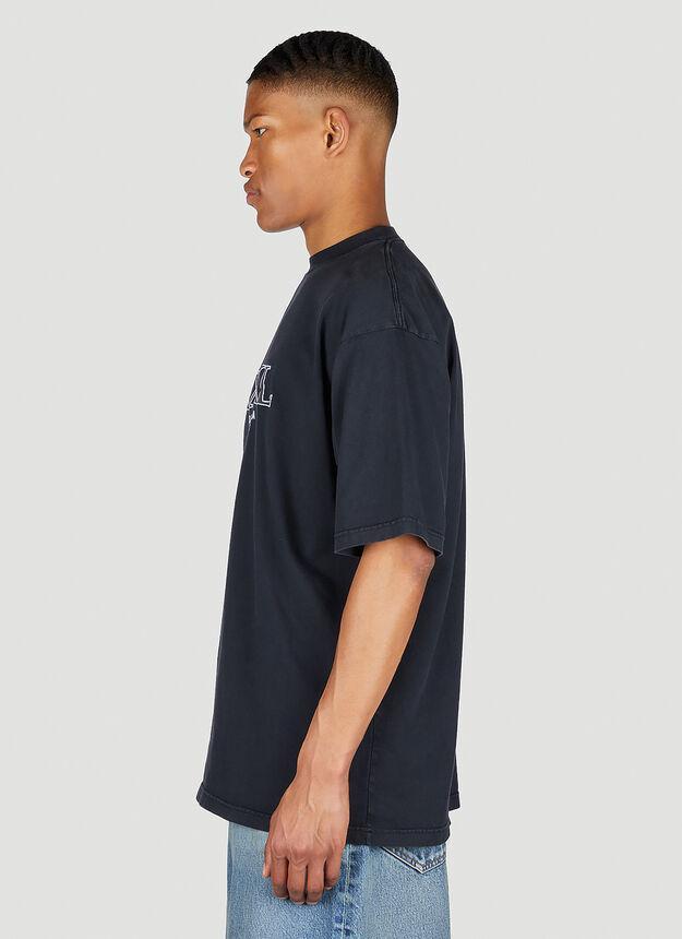 商品Balenciaga|Large Fit T-Shirt in Black,价格¥4886,第5张图片详细描述