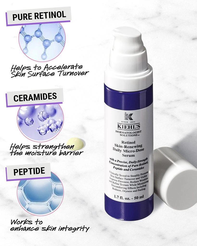 商品Kiehl's|Retinol Skin Renewing Daily Micro Dose Treatment,价格¥728,第5张图片详细描述