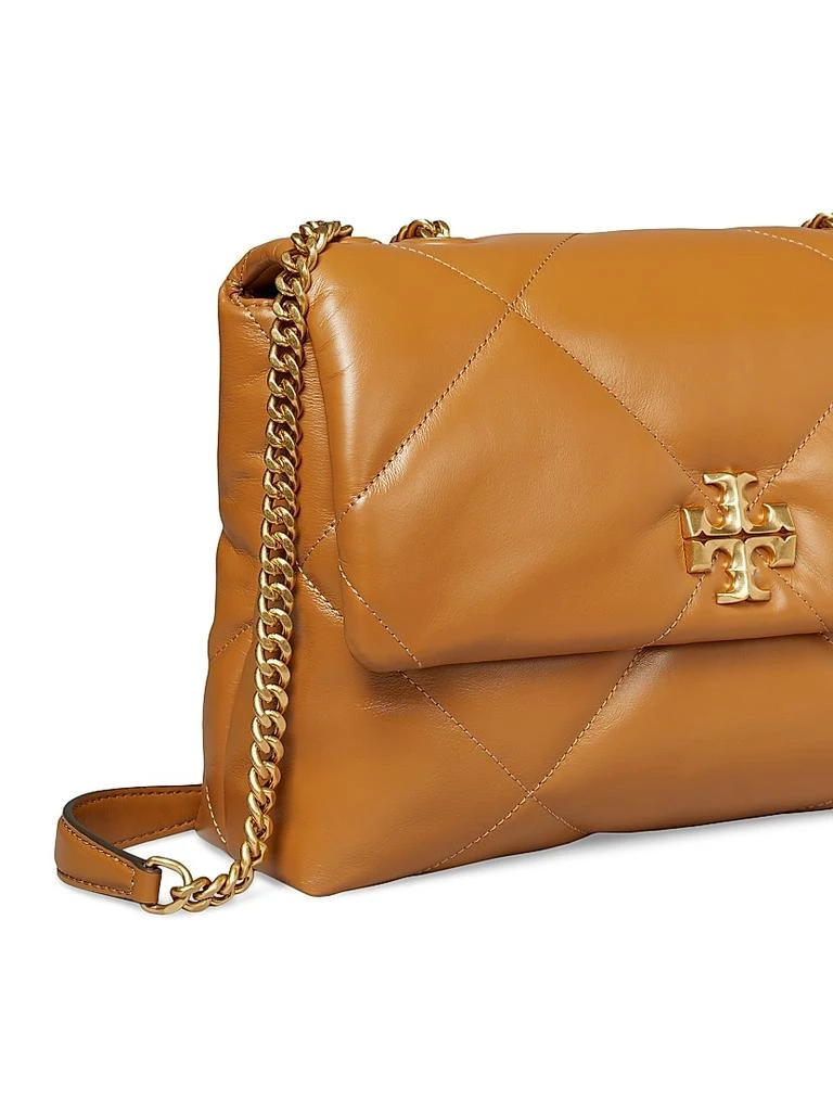 商品Tory Burch|Large Kira Diamond Leather Shoulder Bag,价格¥4417,第4张图片详细描述